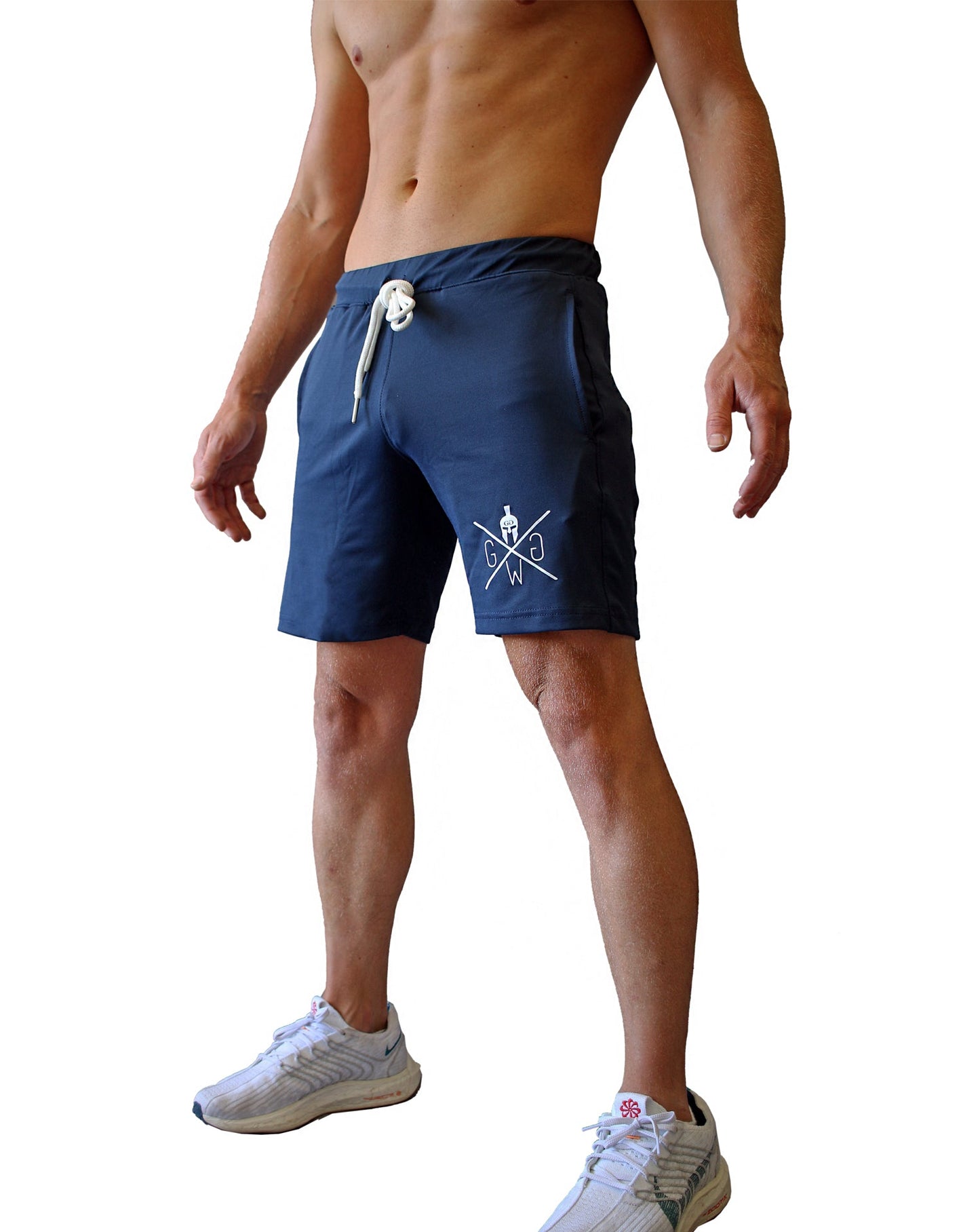 V8 Premium Sport Shorts - Night Blue - Gym Generation®--www.gymgeneration.ch