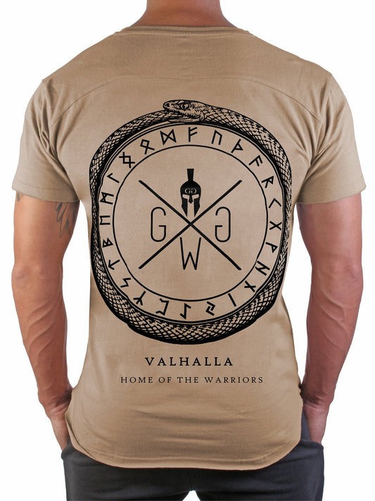 Valhalla T-Shirt - Sahara - Gym Generation®-7640171167299-www.gymgeneration.ch